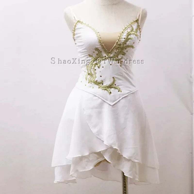 Cupid Rune Variation Performance Competition Dress Professional Edition Chiffon Skirt