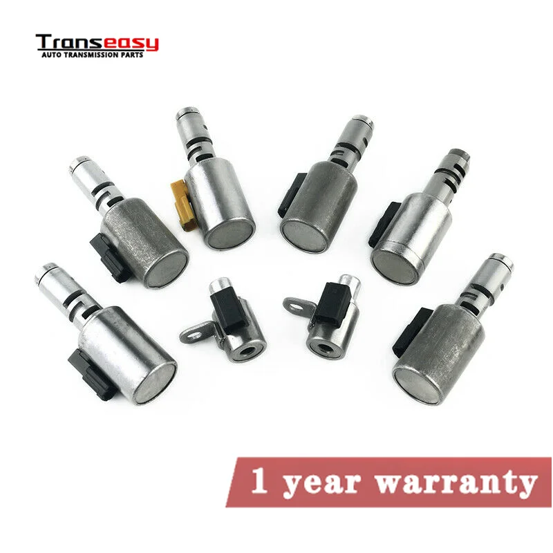 

8PCS 09G OEM TF-60SN Automatic Transmission Valve Body Solenoids Fits For Audi VW Golf Passat Toura