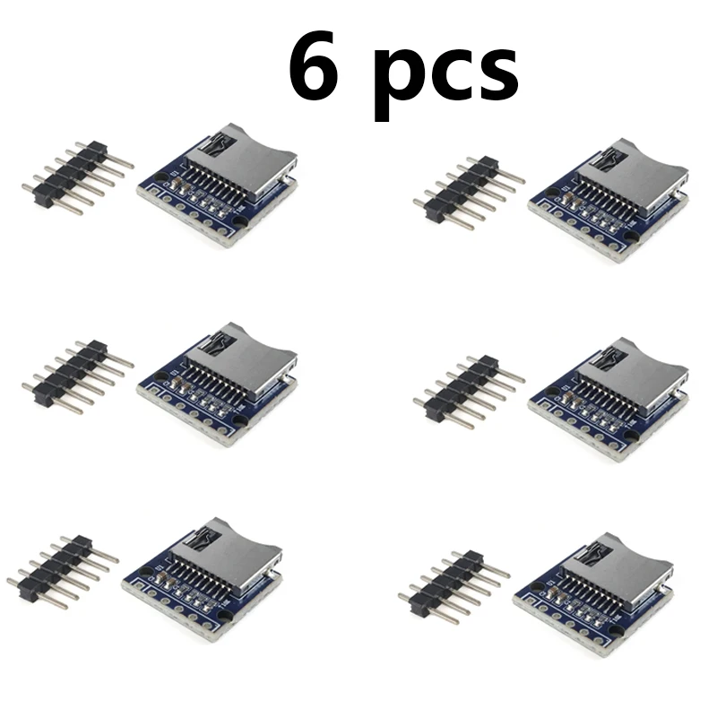 Micro-SD-Kartenlesermodul für Arduino ESP32 3,3 V SPI TF Speicher | Header NICHT gelötet (DIY)