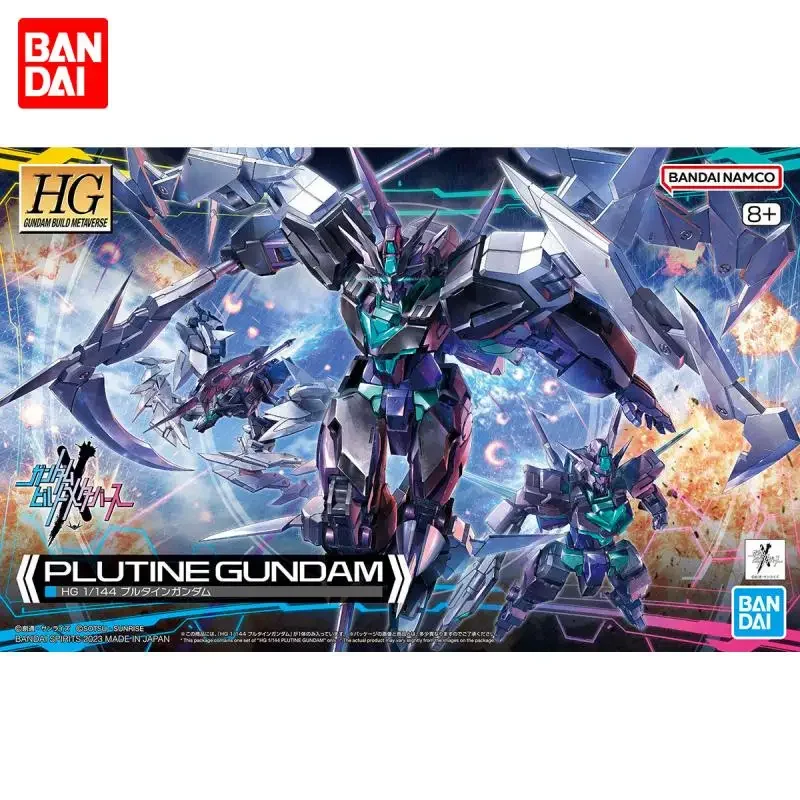 

IN STOCK BANDAI HG 1/144 PLUTINE GUNDAM Build Metaverse Hobby Mobile Suit Model Kit Action Figure Toys