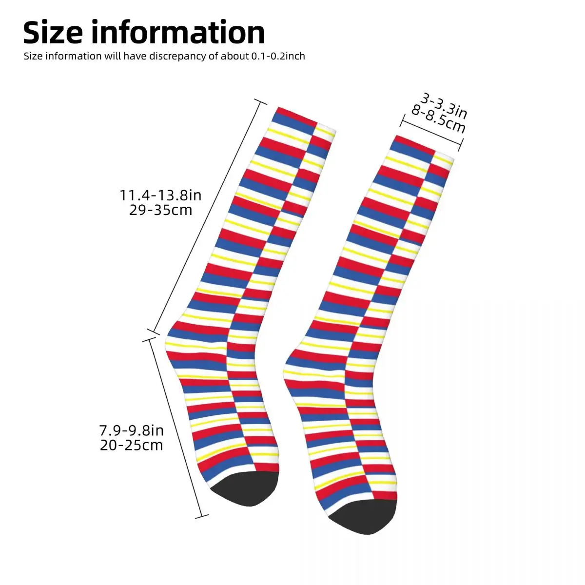 Flag Of Mecklenburg-Vorpommern (Germany) Socks Harajuku Stockings All Season Long Socks Accessories for Man's Woman's Gifts