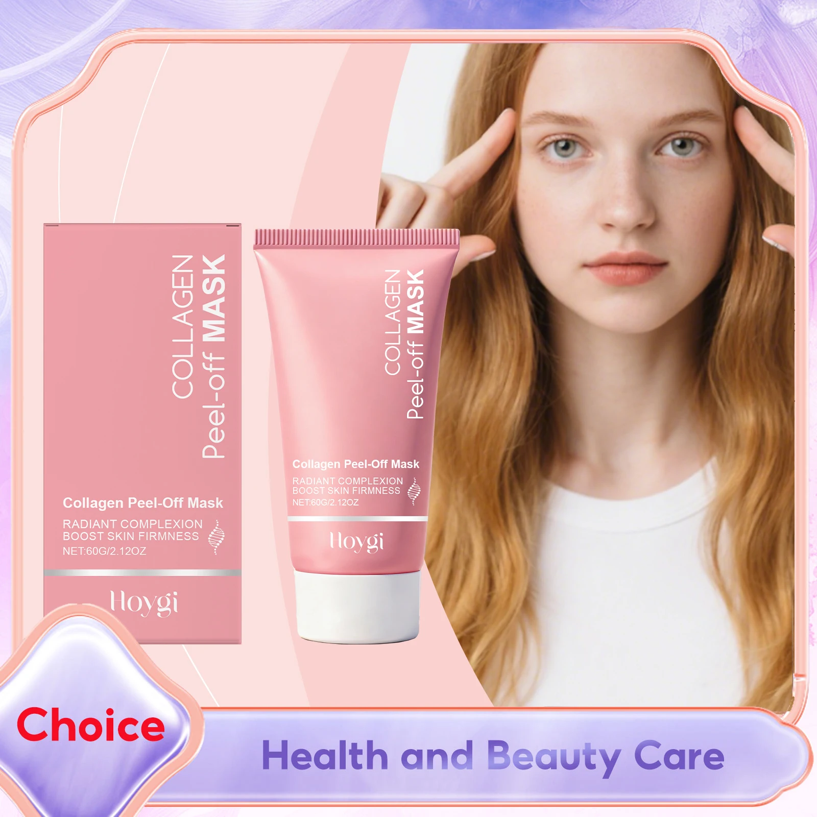 

Collagen Wrapping Mask Peel off Face Mask Boost Elasticity Hydrate Anti Wrinkle Lifting Glass Skin Reduce Dullness Sleeping Mask