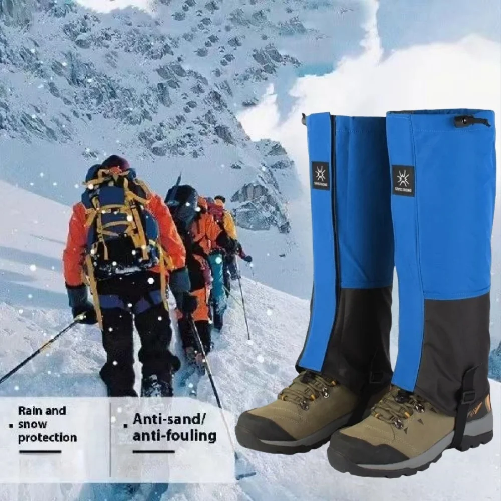 

Водонепроницаемые чехлы для ног с высокой трубкой, леггинсы, гетры для скалолазания, кемпинга, пешего туризма, лыжные ботинки, дорожная обувь, зимние гетры, защита ног