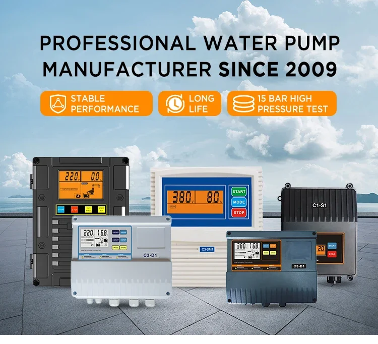 Hotsale Automatic  Pump Controller Single Pump Control Panel on Sale