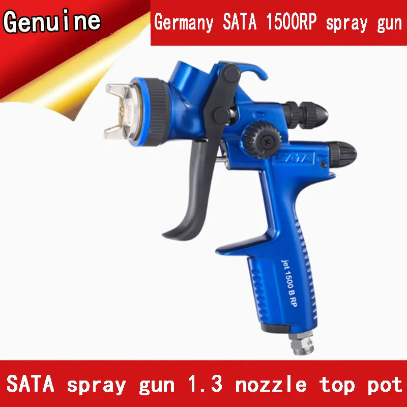 Germay original genuine Sata 1500RP spray gun car saving paint efficient finish paint 1.3 caliber upper pot spray