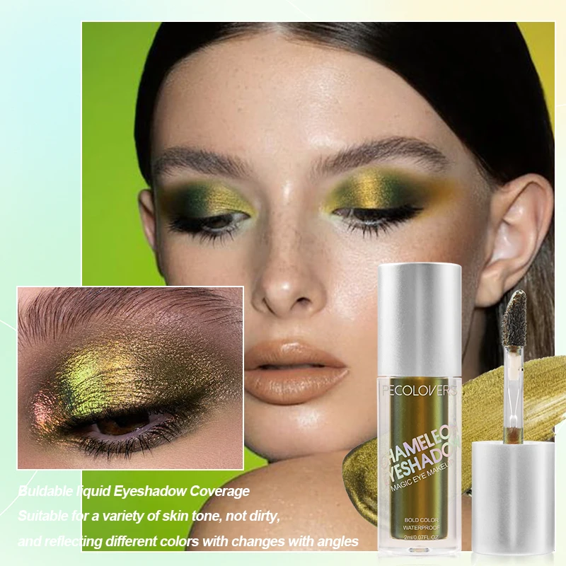 Metallic Eyeshadow Powder Pigment Aurora Multi Chrome Liquid Eye Shadow Stick High Light Chameleon Eyeshadow Makeup