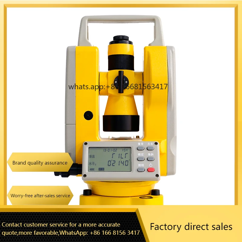 Electronic Upper And Theodolite Measuring Instrument Jiufutian High Precision JFT 2A-J