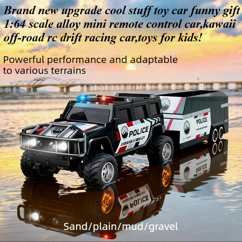 Cool Stuff Toy Car Funny Gift-1:64 Alloy Off-road Mini Rc Drift Car,Remote Control Car Model,Kawaii Racing Rc Cars,Toys for Kids