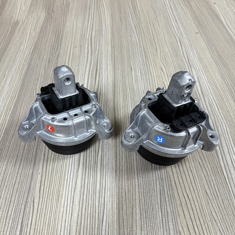 2PCS Engine Mount For BMW F07 F10 F18 M5 M6 Suspension Kit Engine support bracket 22117935141 22117935142