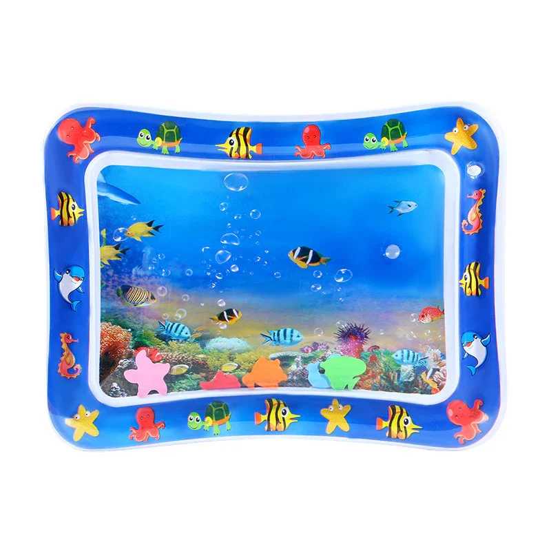 Inflatable Tummy Time Mat PVC Cushion Baby Water Play Mat for Infants Toddlers Baby Education Developing Activity Toys Toys