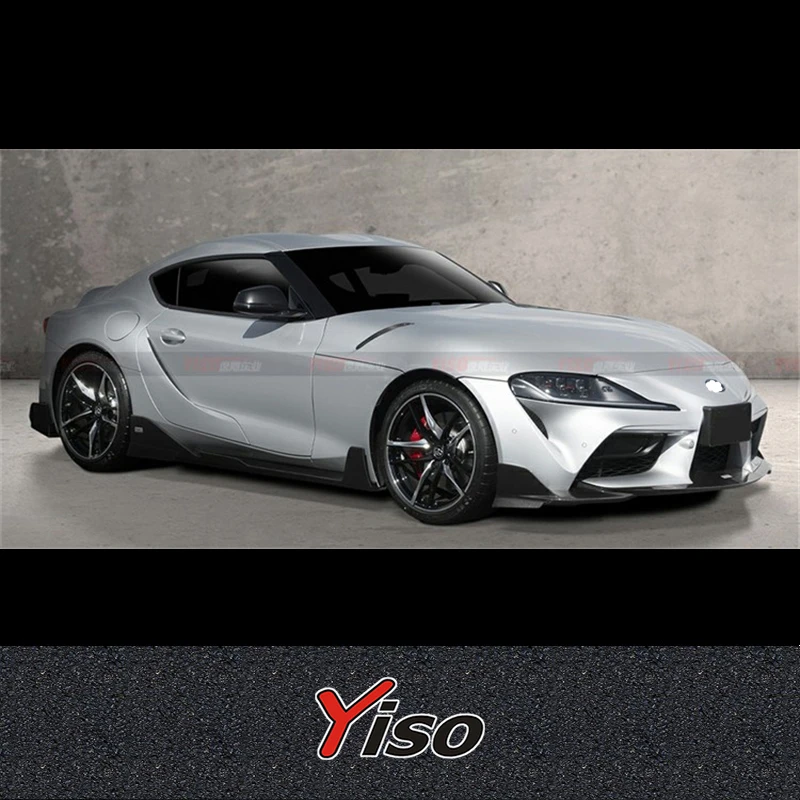 Suitable for SUPRA A90 Modified Carbon fiber TOMS Front Lip Aerodynamic kit Front Spoiler view 4