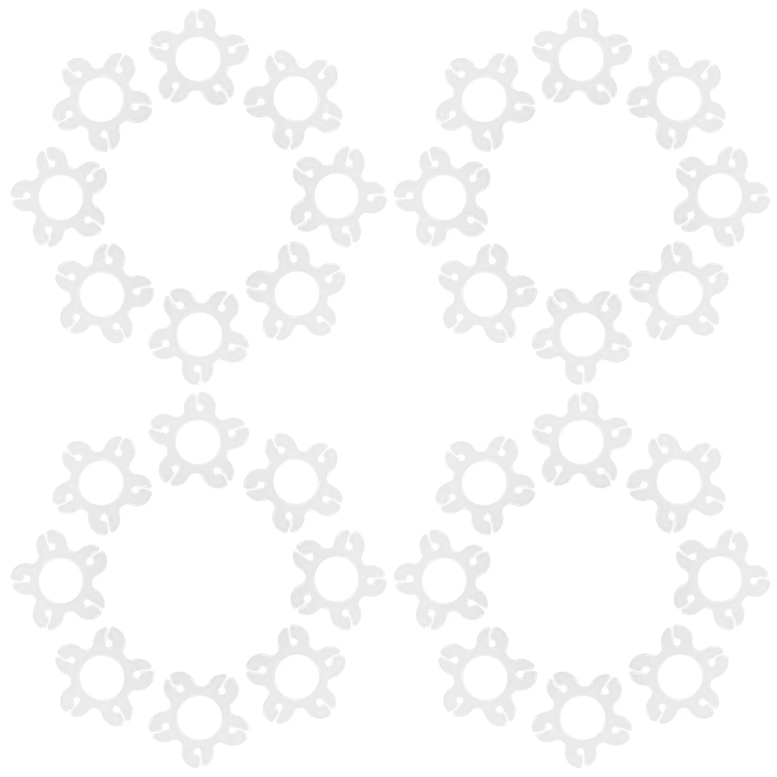 

100Pcs Balloon Arch Clips Connectors Buckles Holders Wedding Birthday Party Decorations Versatile Practical Balloon Arch Clips