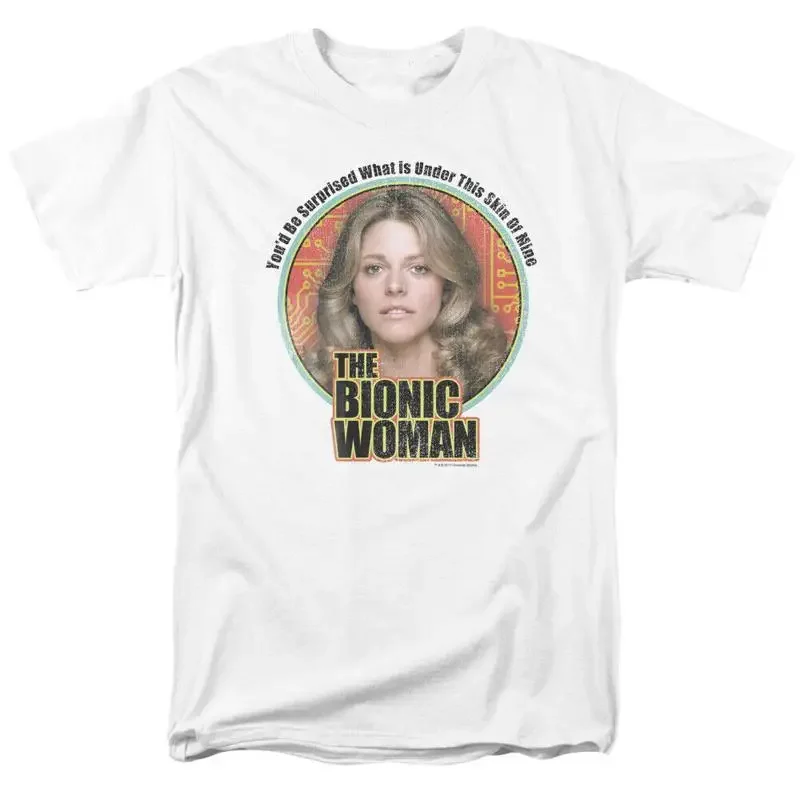 The Bionic Woman Under My Skin T Shirt Mens Licensed Classic Merchandise White