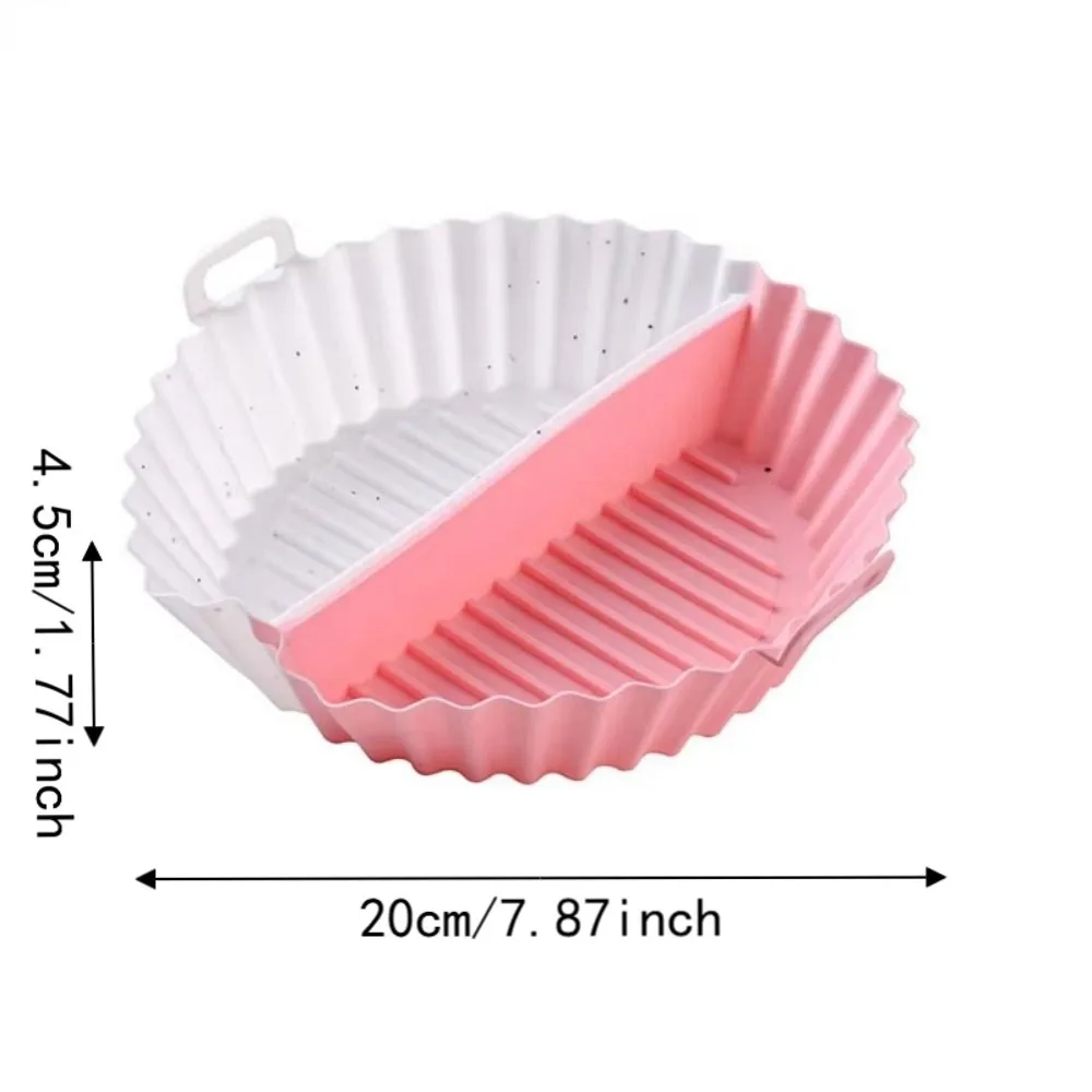 Creative Silicone Baking Tray High-Temperature Resistant Separate Type Circular Oven Mat Space-Saving Reusable