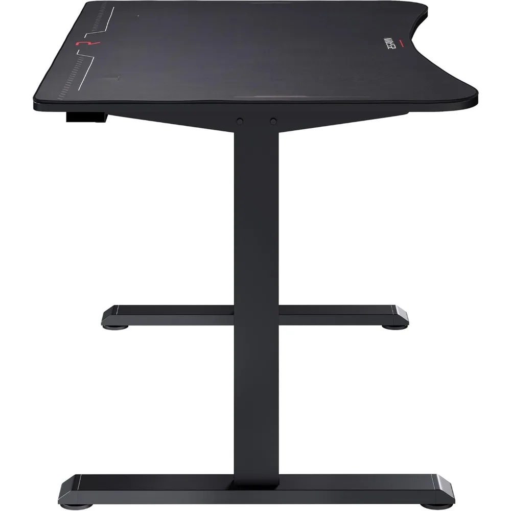 مكتب ألعاب RESPAWN مقاس 48 بوصة: مكتب كمبيوتر مريح مع لوحة ماوس مدمجة، إدارة كابلات لمحطة عمل الكمبيوتر الشخصي، مثالي للمنزل