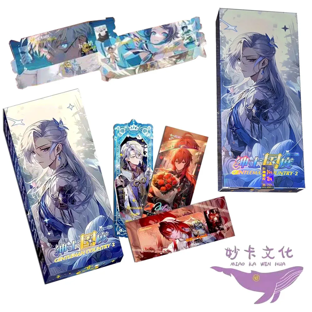 New KaJiWa Male God Story Card For Child Victor Charlie Marius Von Hagen SSR UR Rare Limited Game Collection Card Christmas Gift