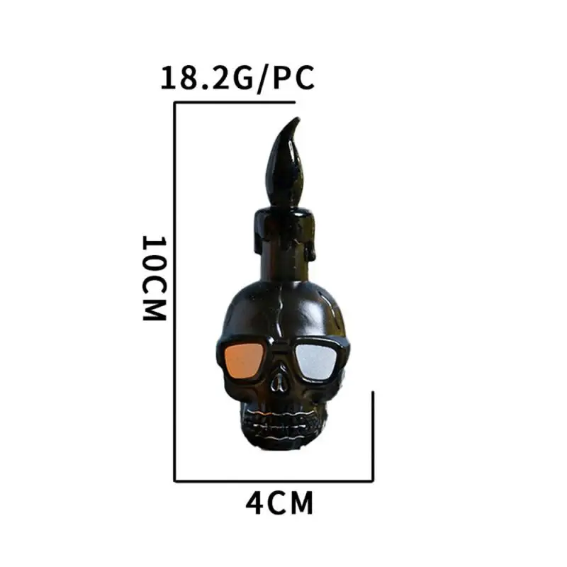 할로윈 해골 손바닥 촛대 전자 촛대, 창의적인 축제 장식, 송진 공예 장식, 파티 용품