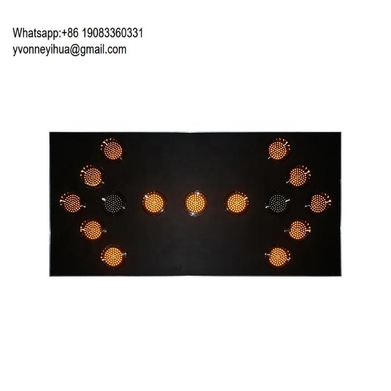 12 Years Factory Wholesale Price 1500*750MM Road Construction LED Truck Vehicle Mounted LED Traffic Arrow Board