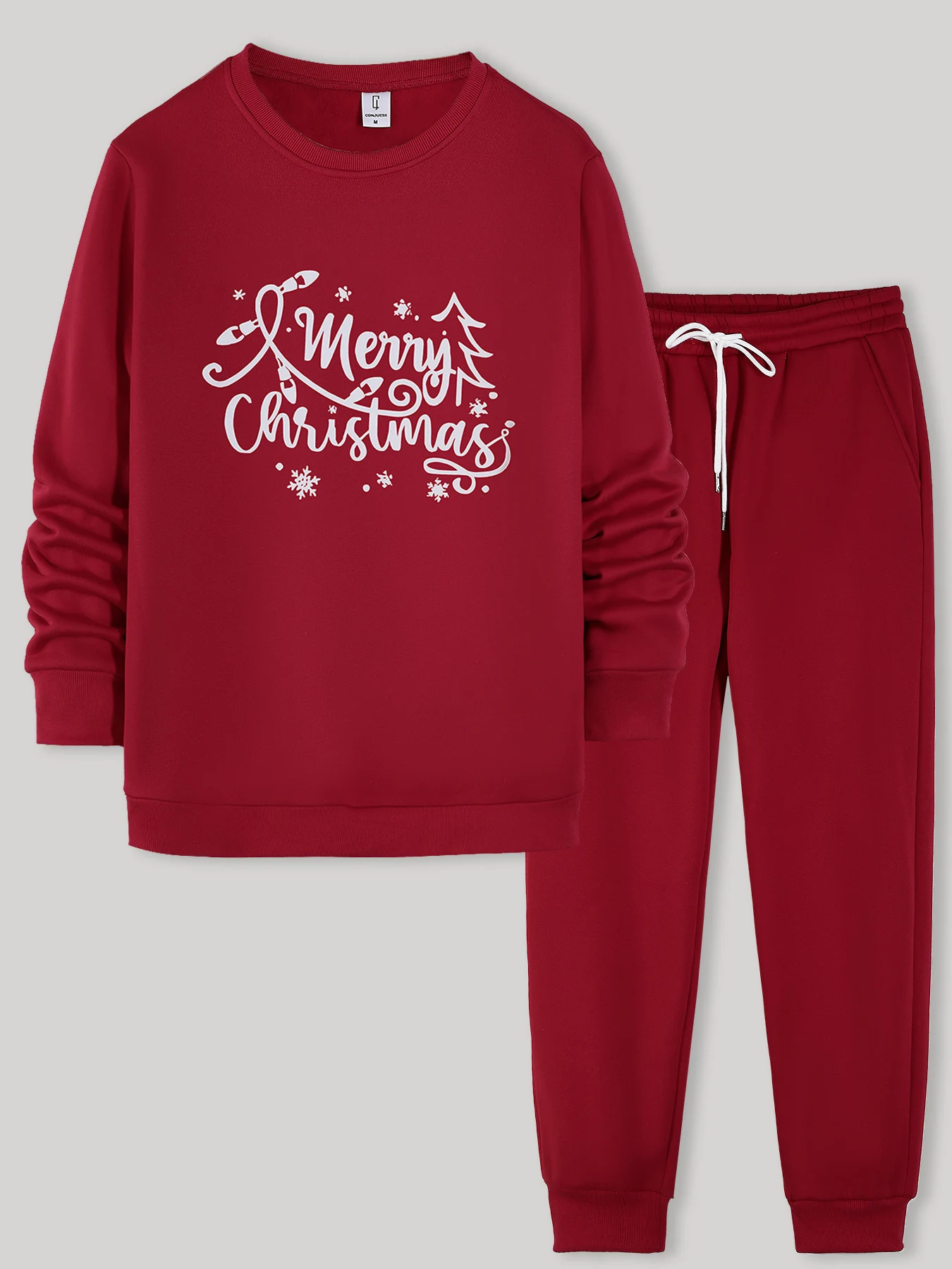 

Men's Fashion Hoodie & Jogger Pants 2 Piece Outfits, Loose Fit Tracksuit for Daily Wear