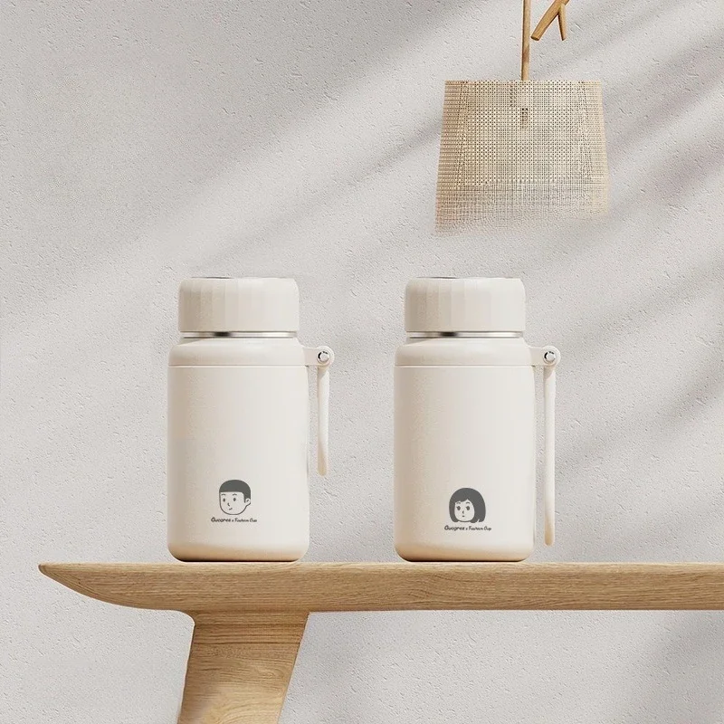 

Thermos Cup Large Capacity Stainless Steel Water Cup Kettle Portable Outdoor Tea Cup