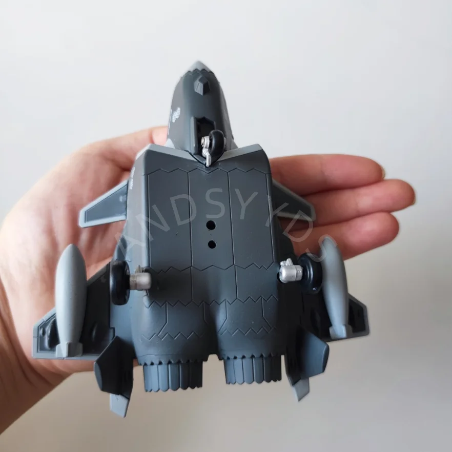 Visualizza Cartoon J-20 Q Versione Aereo In Lega di Metallo Modello di Aereo Giocattoli Per Il Bambino Aereo Con Carrello di Atterraggio Raccolta Appassionato