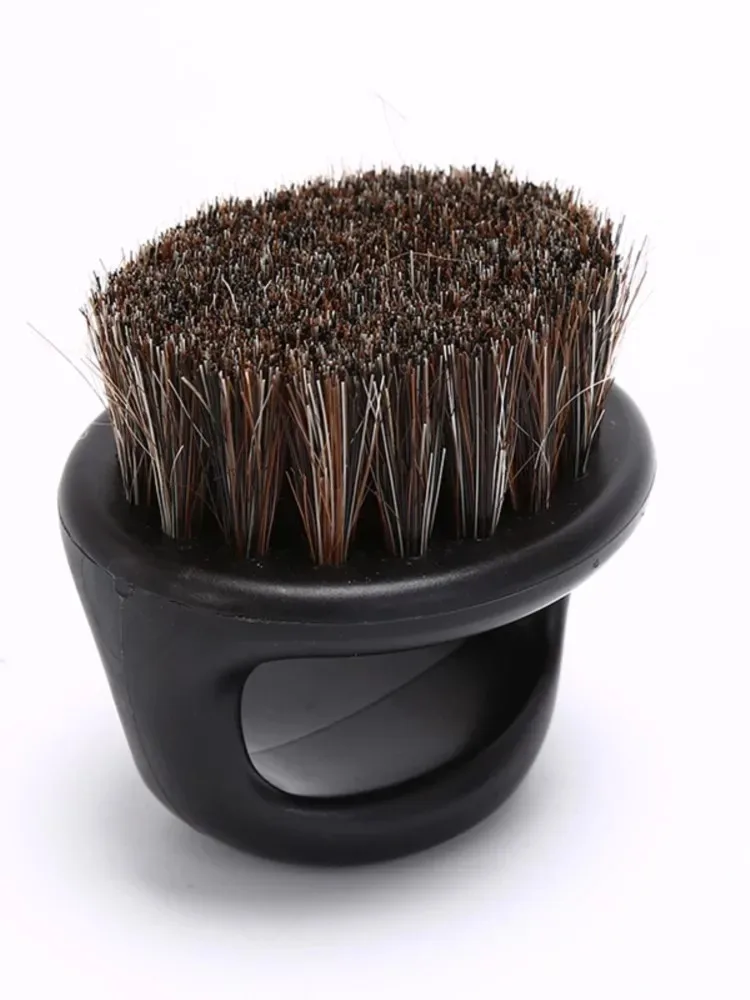 Male and Female Hair Cutting Finger Brush, Neck and Facial Dust Removal Brush, Suitable for Hair and Beard Trimming
