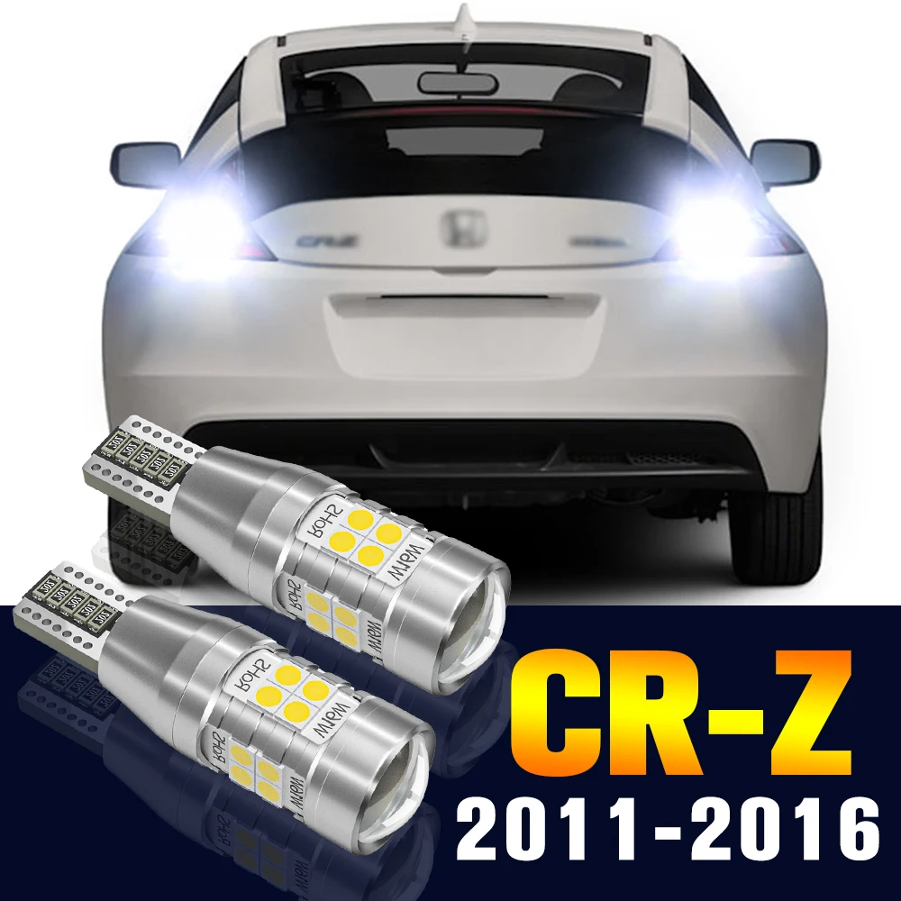 

2pcs LED Reverse Light Bulb Backup Lamp For Honda CR-Z CRZ CR Z 2011-2016 2012 2013 2014 2015 Accessories