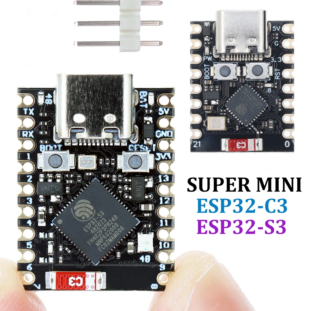 ESP32-S3 ESP32-C3 Development Board Modules Mini WiFi BT Bluetooth Module RISC-V 32-Bit Single-Core SupmerMini ESP32 S3 XIAO