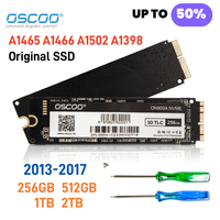 OSCOO 256GB 512GB 1TB M2 PCIe NVME SSD for 2013 2015 Macbook Pro Retina A1502 A1398 Macbook Air A1465 1466 SSD IMac A1419 SSD