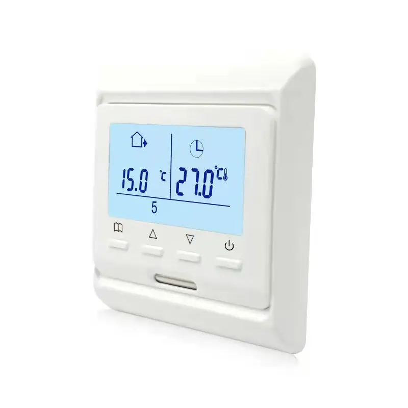 

Floor Heating Temperature Regulator Controller 16A 230V LCD Weekly Programmable Air Machanical Thermostat Warm Room Universal