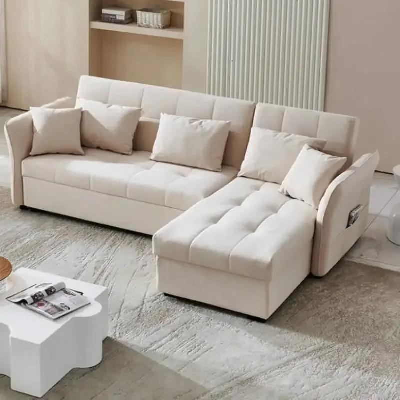 أريكة غرفة المعيشة الفاخرة تخزين مزدوج مقعد الحب الأبيض أريكة سرير نهاري الشمال الحديثة مصمم موبليس الفقرة Dormitorio أثاث المنزل