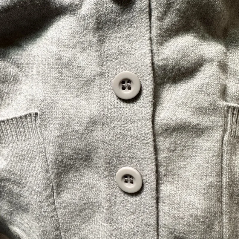 Cardigan solido donna scollo a v allentato stile giapponese JK Preppy studenti All-match primavera autunno cappotti Chic ragazze popolari Daily Mujer