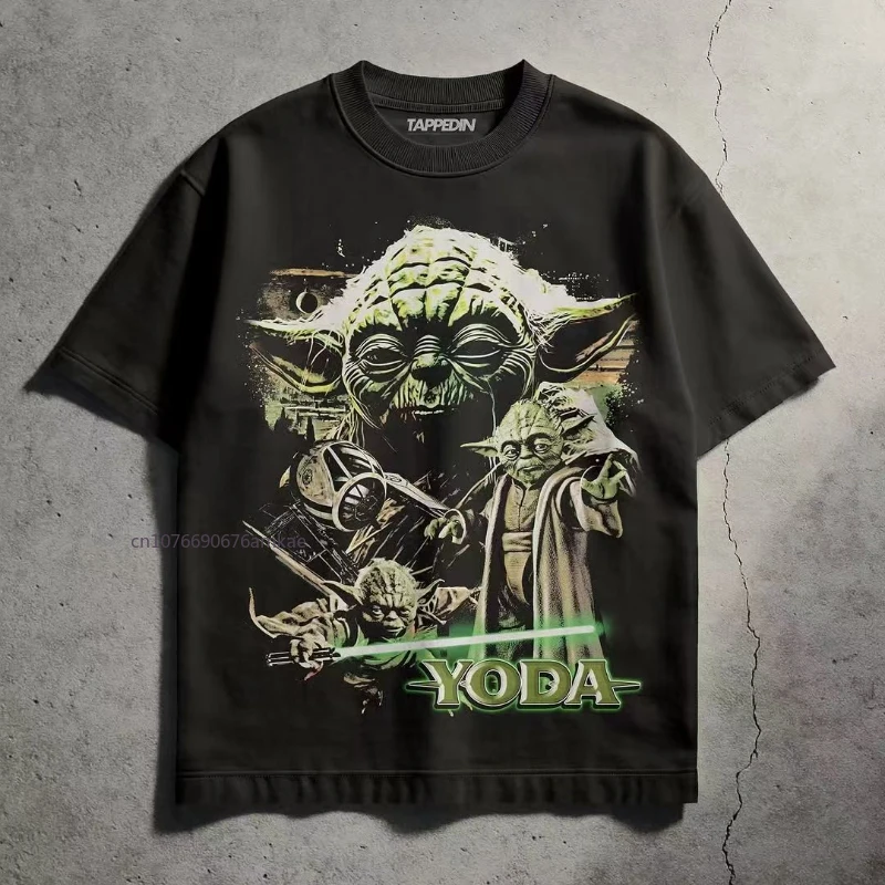 

Movie Elements Pattern Printing Five-minute Sleeve Men Women Ins Tide Loose Sports T-shirt Summer New High-quality Cotton Tops