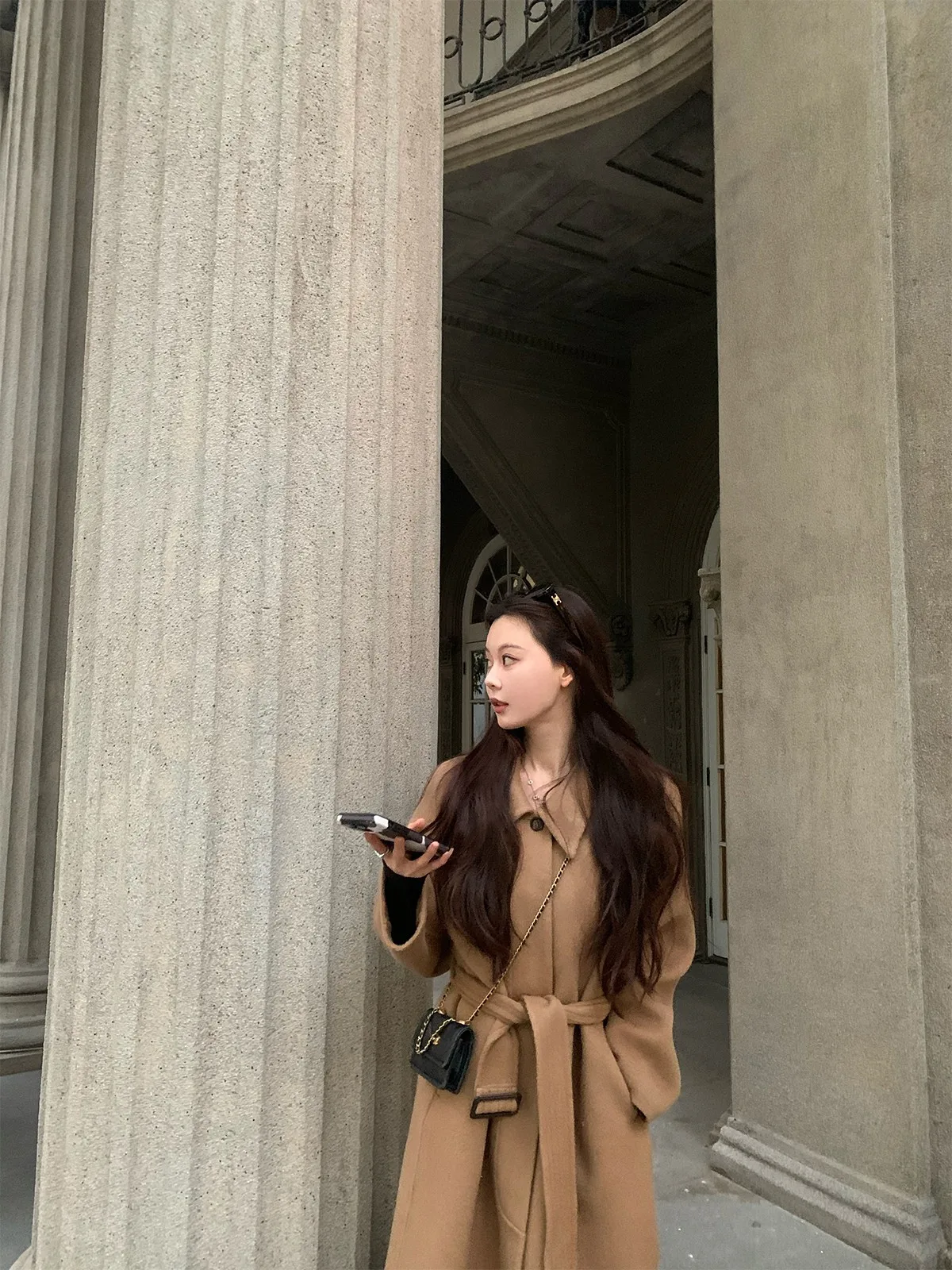 

Женское двустороннее пальто Seeyouiceland Bird Miss Sulei из 100% австралийской шерсти ручной работы, шерстяная верхняя одежда