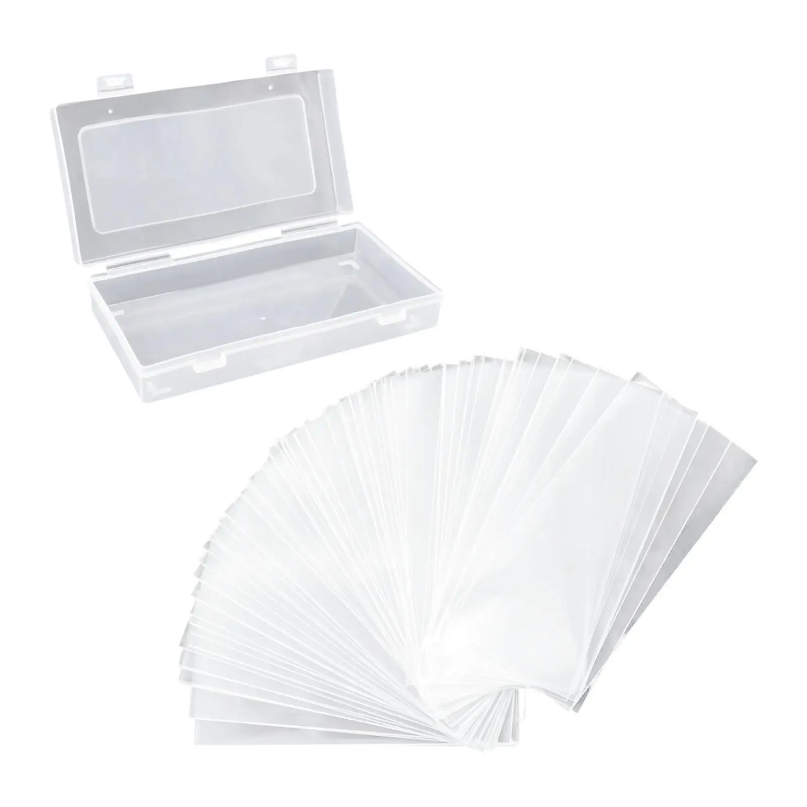 

100 Pieces Banknote Protector Banknote Protection Organizing Souvenirs Currency Sleeves for Stamps Paper Money Collectors Bills