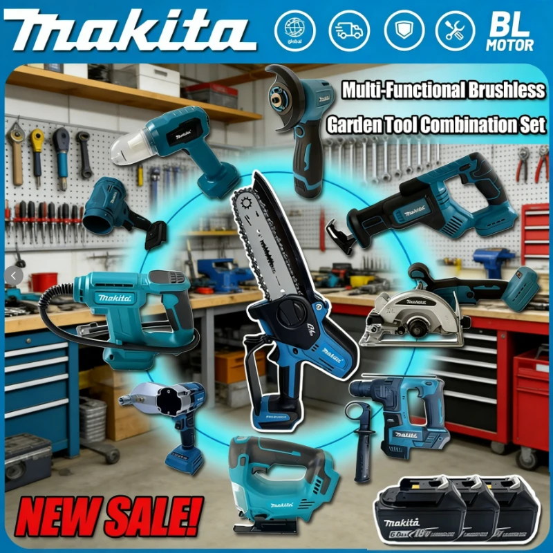 

Бесщеточная аккумуляторная шлифовальная машина Makita, пистолет для нанесения герметика, цепная пила, компрессор, силиконовый пистолет, машина для резки, работающая от аккумулятора Makita