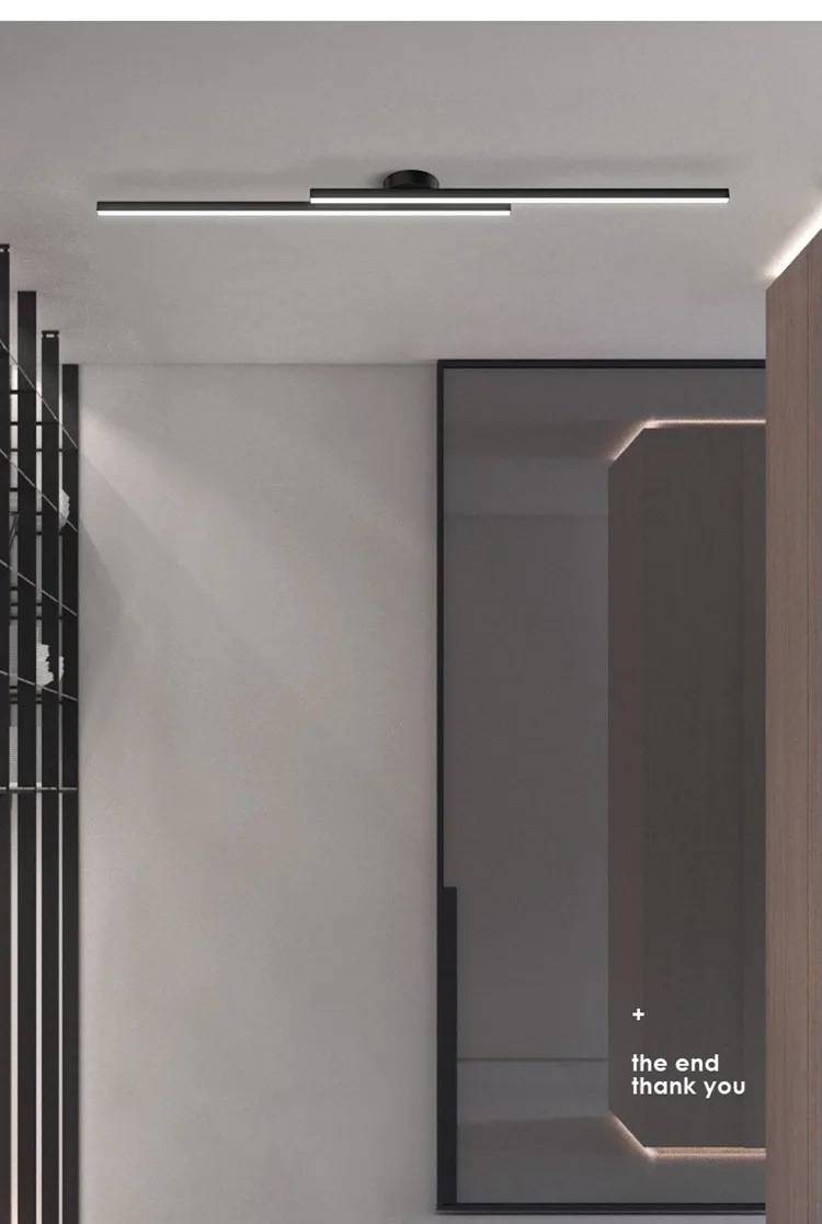 Linear Aluminium LED Ceiling Light — product detail 17