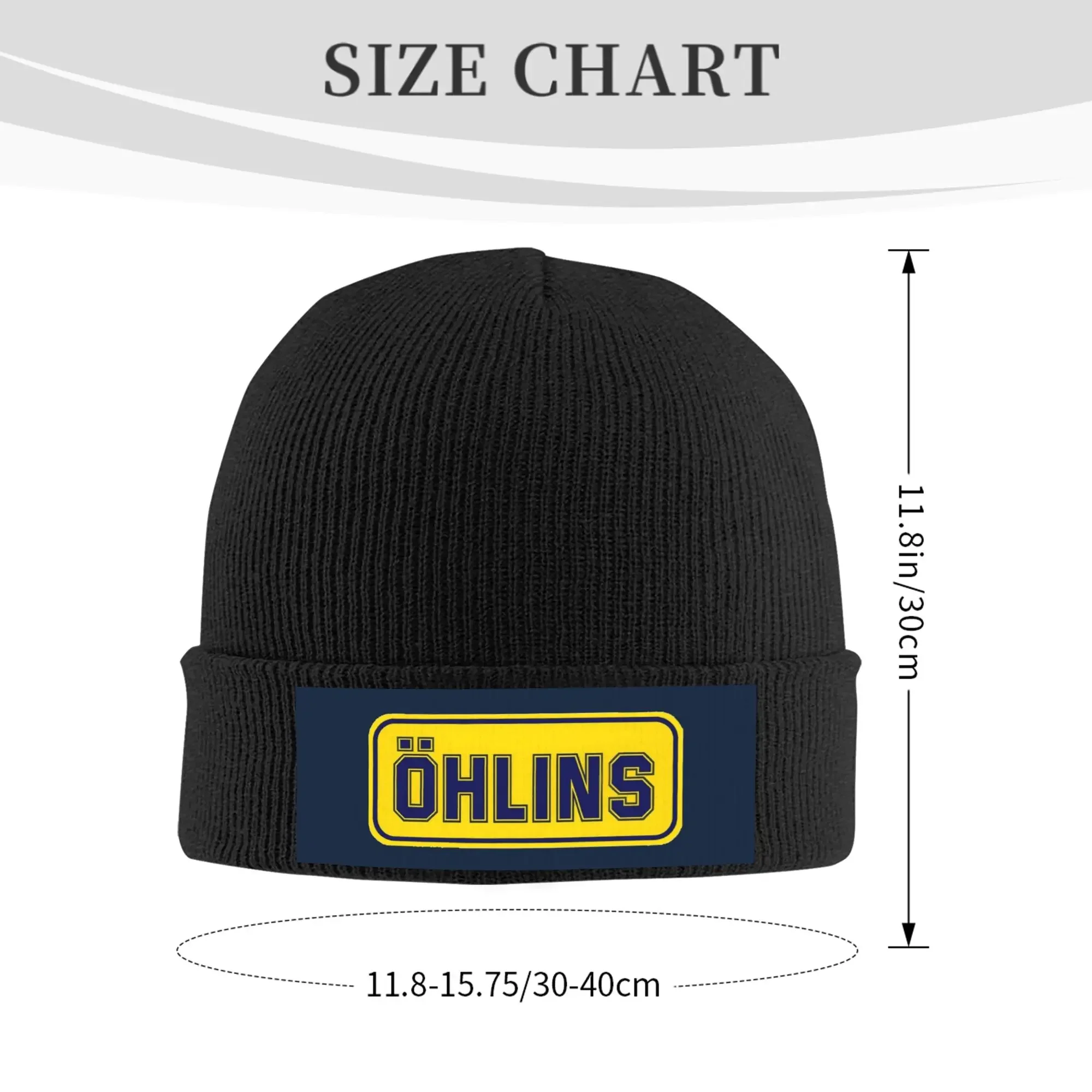 Ohlins Advance Suspension Technology Winter Skullies Beanies Hat Warm Autumn Knitted Hats Bonnet Caps for Women Men