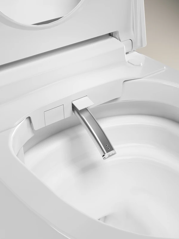 Hot Sale Automatic Bathroom Floor Mounted Intelligent Smart Electric Toilets Bowl Auto Flush Foot Sensor Smart Toilet