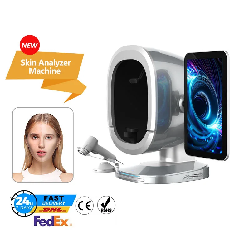 Inteligentny analizator skóry B3 Precyzyjna diagnostyka twarzy na stratę kolagenu, zmarszczki i poprawę tekstury skóry