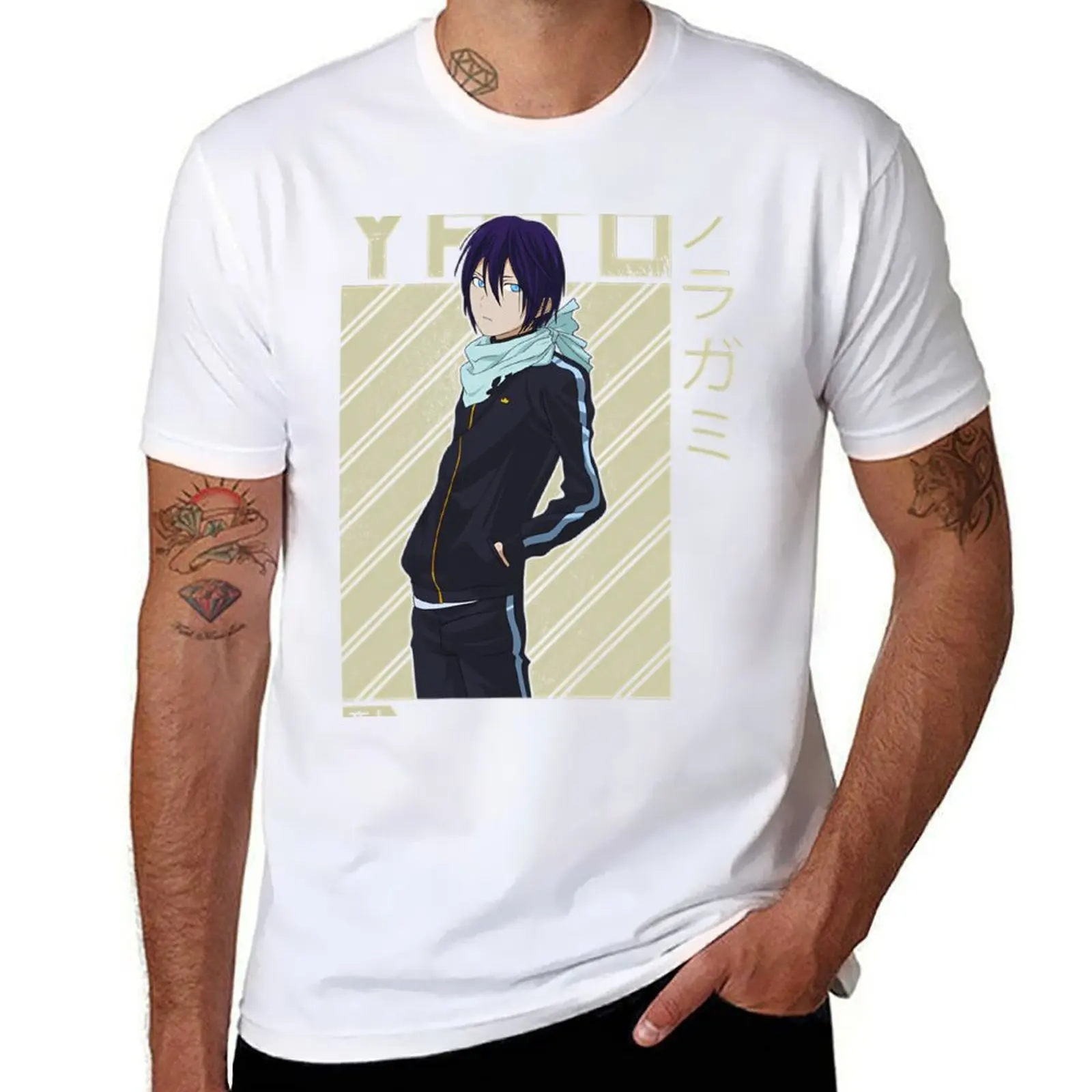 

Noragami Yato Otaku 2 T-Shirt man t shirt summer funny t shirts man T-Shirt