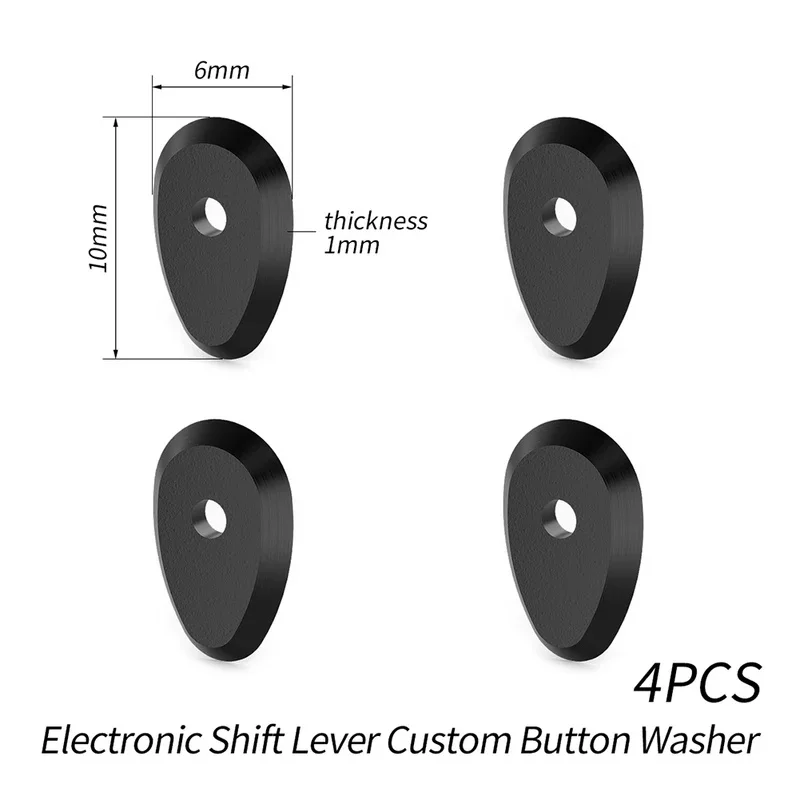1-10 Sets Electronic Shifter Lever Button Washer, Trigger Spacer FOR Shimano Ultegra R8170 / Dura-Ace R9270 Di2 System view 6