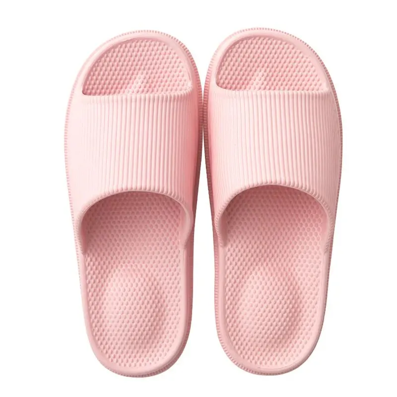 Summer Slippers Bathroom Flat Shoes Beach Unisex Men Women Female Soft Bottom Eva Flip Flop Non-Slip Couple Home Sandals