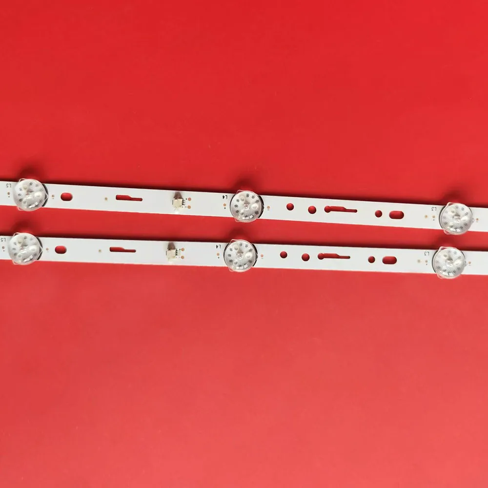 1/5TV LED شريط إضاءة خلفي MS-L2430 MS-T320-3030-08A MC-32A06X ل MC-32A3291 JS-ME32M106ED 6LED 3V