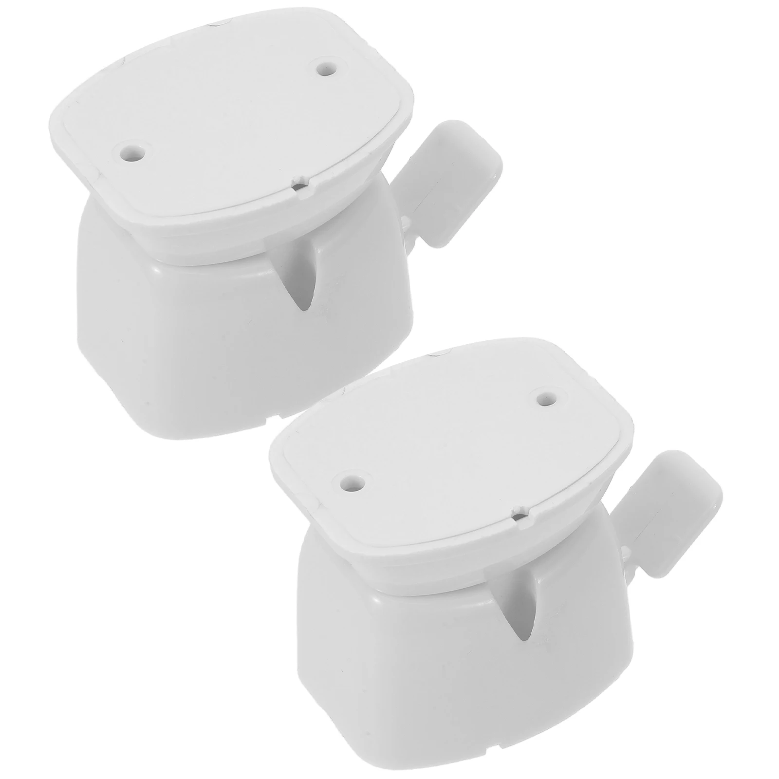 

2Pcs Safety Door Hook Enclosed Trailer Latch Hooks Fixed Catch Plastic Long Lasting Easy Install Camper Accessories