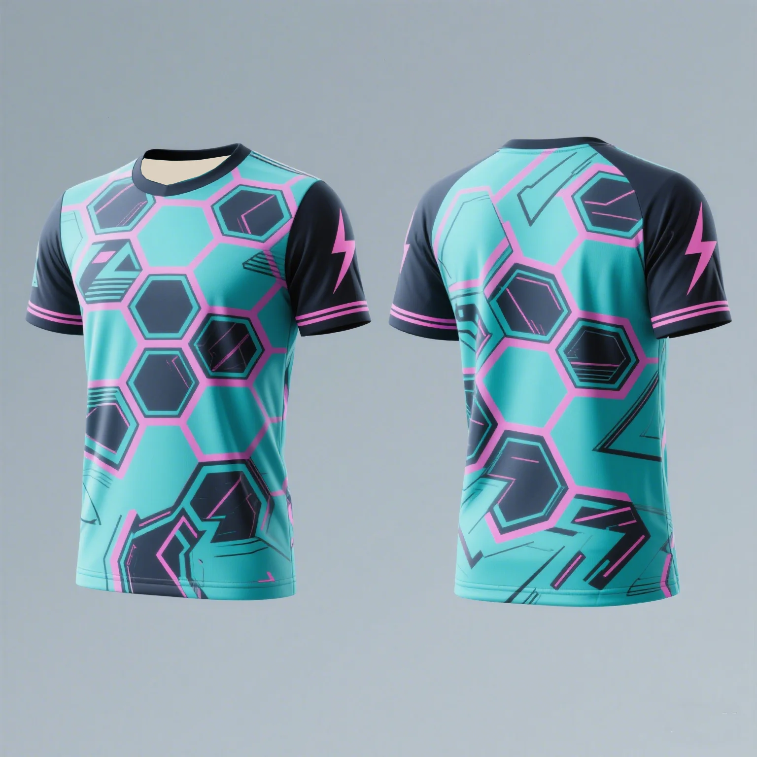 تي شيرت رجالي آمن واقي سريع الجفاف ماص للعرق ثلاثي الأبعاد مطبوع بأكمام قصيرة ورقبة مستديرة صيفي رائع على مهل