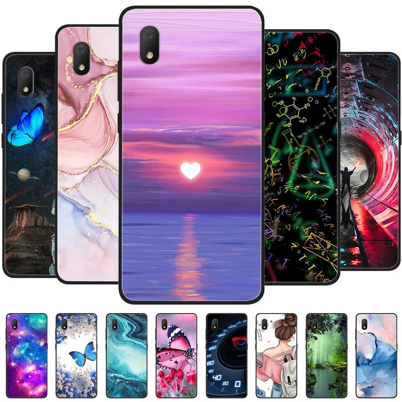 For Alcatel 1B 2020 Case 5002A 5002D Cover Shockproof Phone Cases for Alcatel 1B 2020 Marble 1A 2020 Silicone Back Cover Fundas