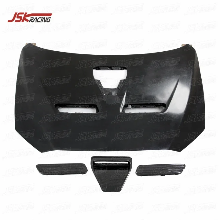 

OEM STYLE HALF CARBON FIBER HOOD BONNET FOR 2008-2015 MITSUBISHIs EVOLUTION EVO 10 EVO X