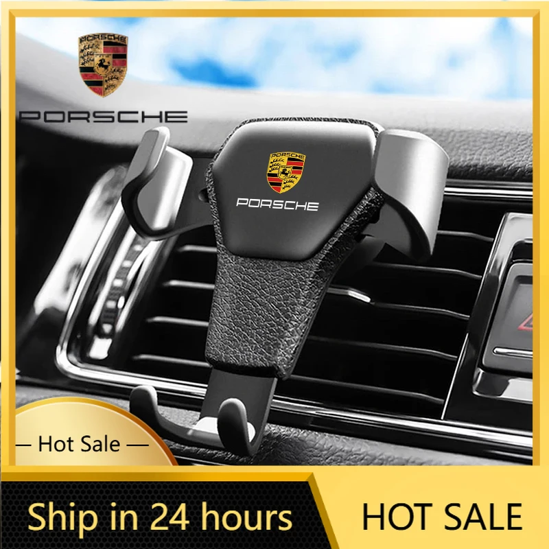 

For Porsche Cayenne Panamera Macan 911 Gravity Car Phone Holder Air Vent Handset Fixed Brace For Porsche Cayenne 911 Panamera Ma