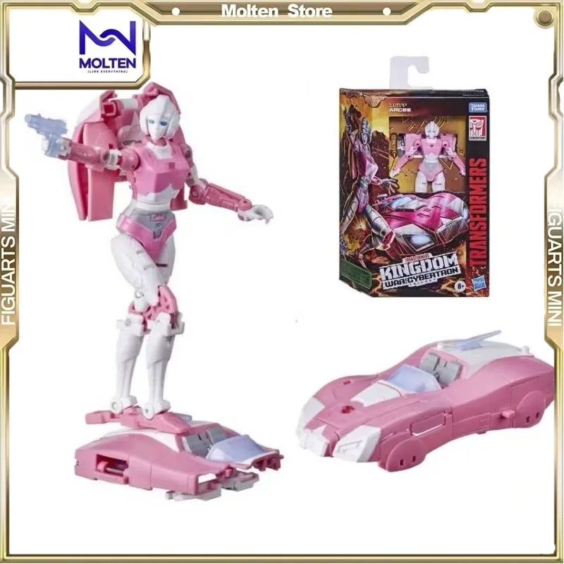 

Anime Transformers Kingdom War Cybertron Arcee Level D Deluxe Gifts for Children Guaranteed Genuine Action Figure Model Toys